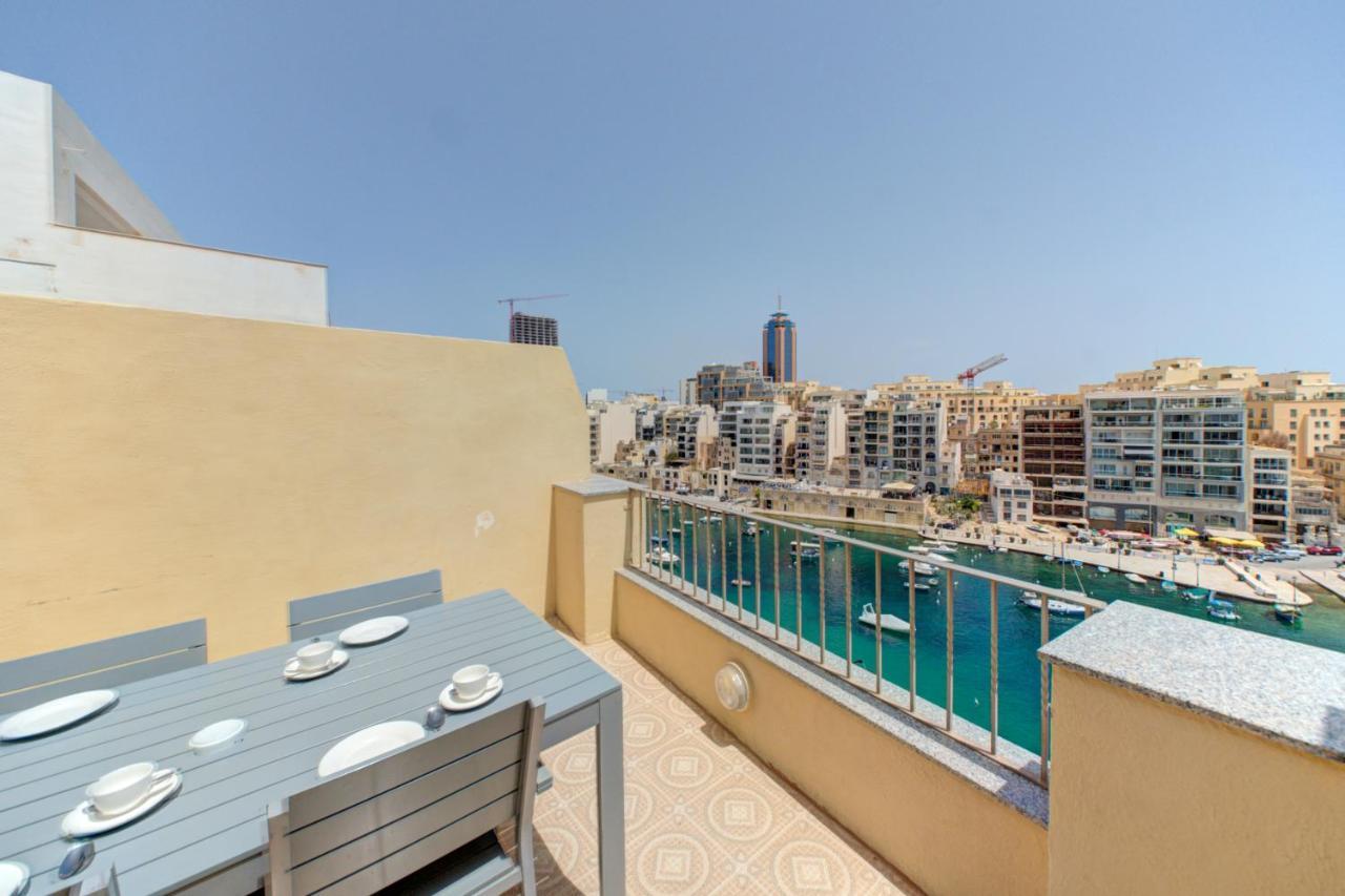 Morina Court - Seaview Apartments And Penthouse In St Julians By Shortletsmalta San Ġiljan Exterior foto