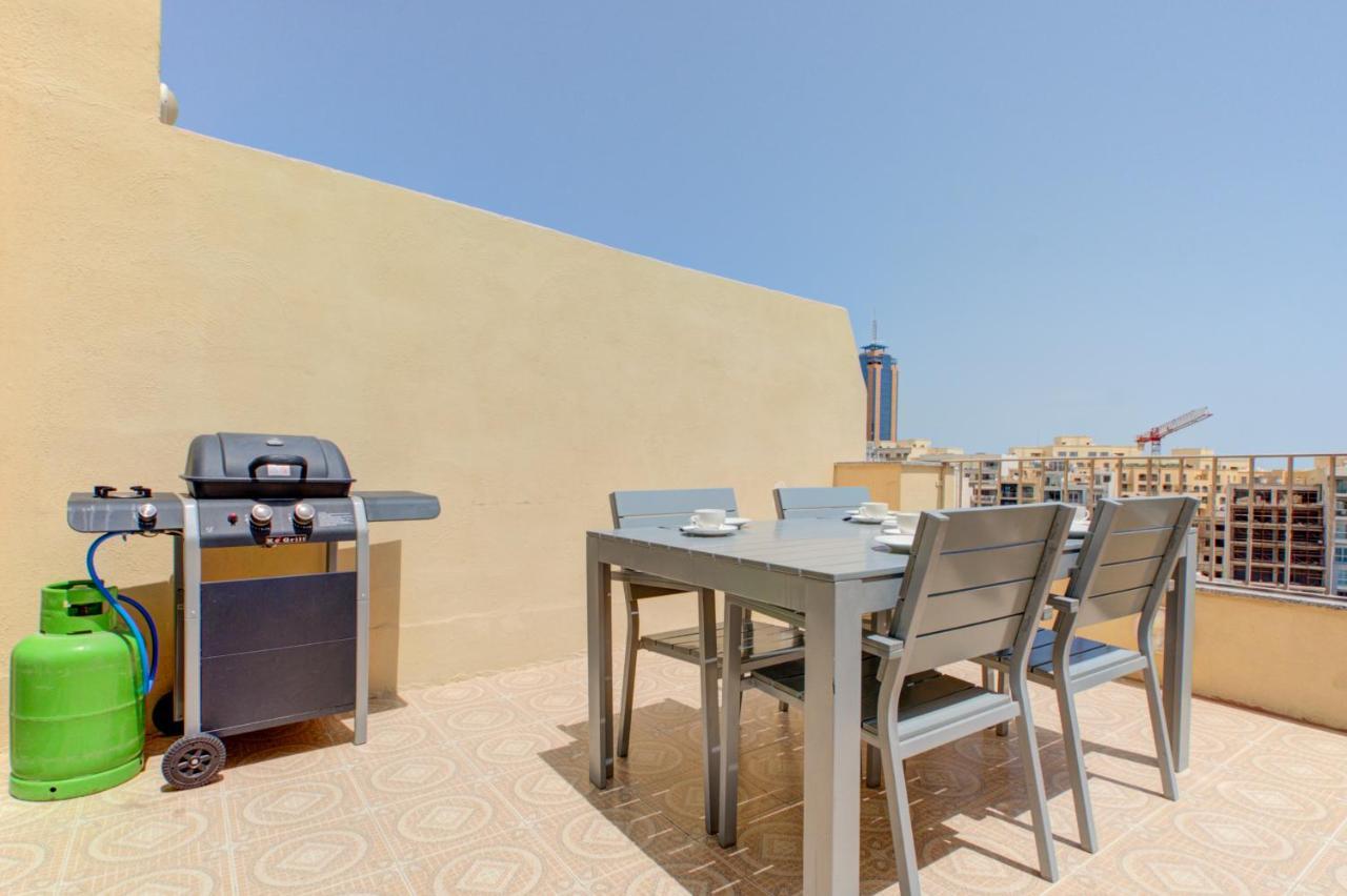 Morina Court - Seaview Apartments And Penthouse In St Julians By Shortletsmalta San Ġiljan Exterior foto